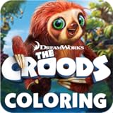 The Croods Coloring and Storybook Builder