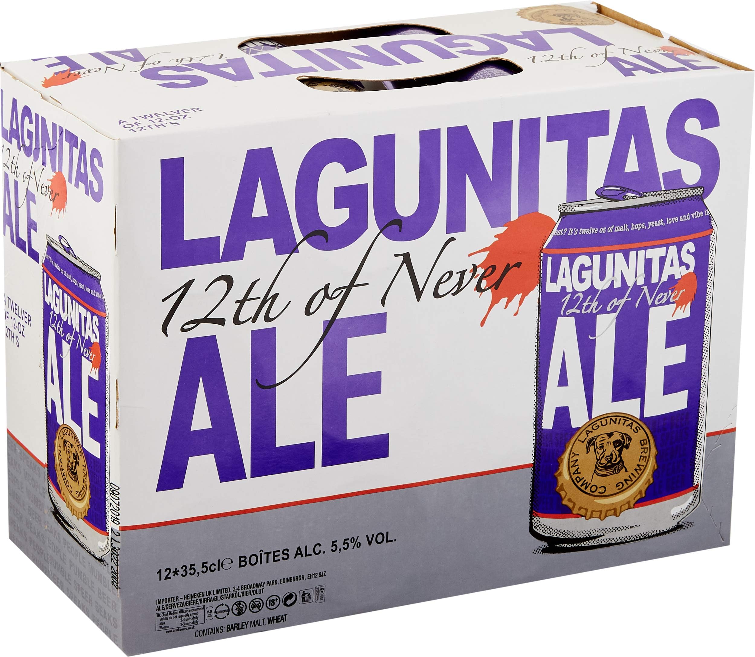 Lagunitas 12th of Never 12 x 355ml Can