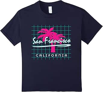 Amazon.com: San Francisco California T Shirt Vintage CA Souvenir: Clothing