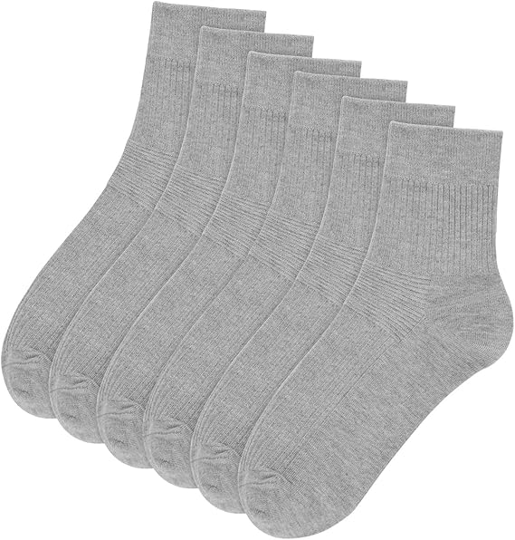 Amazon Mdsxo 靴下 メンズ ビジネスソックス 綿 くつした 耐久 抗菌防臭 吸汗速乾 滑り止め25 27cm 6足セット グレー 四季適用 ビジネスソックス 通販