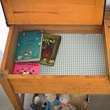 The Master Herbalist Scented Drawer Liners Duck Egg Blue Gingham 5 Sheets view 6