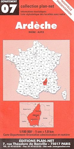 Download Carte routière : Ardeche PDF