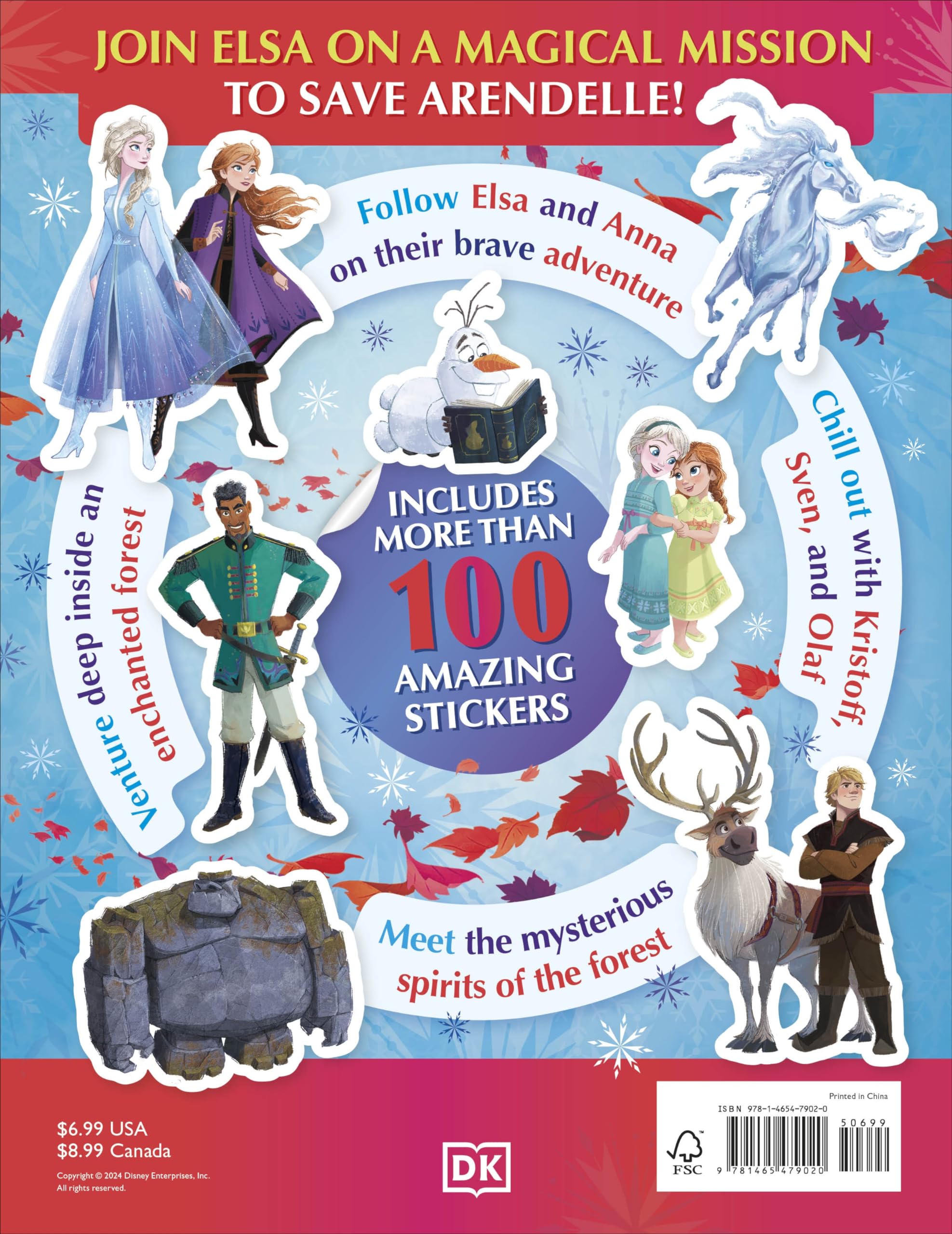 Disney Frozen 2 Magical Sticker Book (Ultimate Sticker Book) Disney Frozen 2 Magical Sticker Book (Ultimate Sticker Book) Paperback