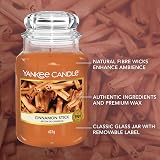 Yankee Candle Cinnamon Stick Large Jar Candle 150 Hours Burn Time view 4