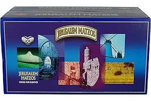 Jerusalem Matzos for Passover 5 Packs of 1lb Box