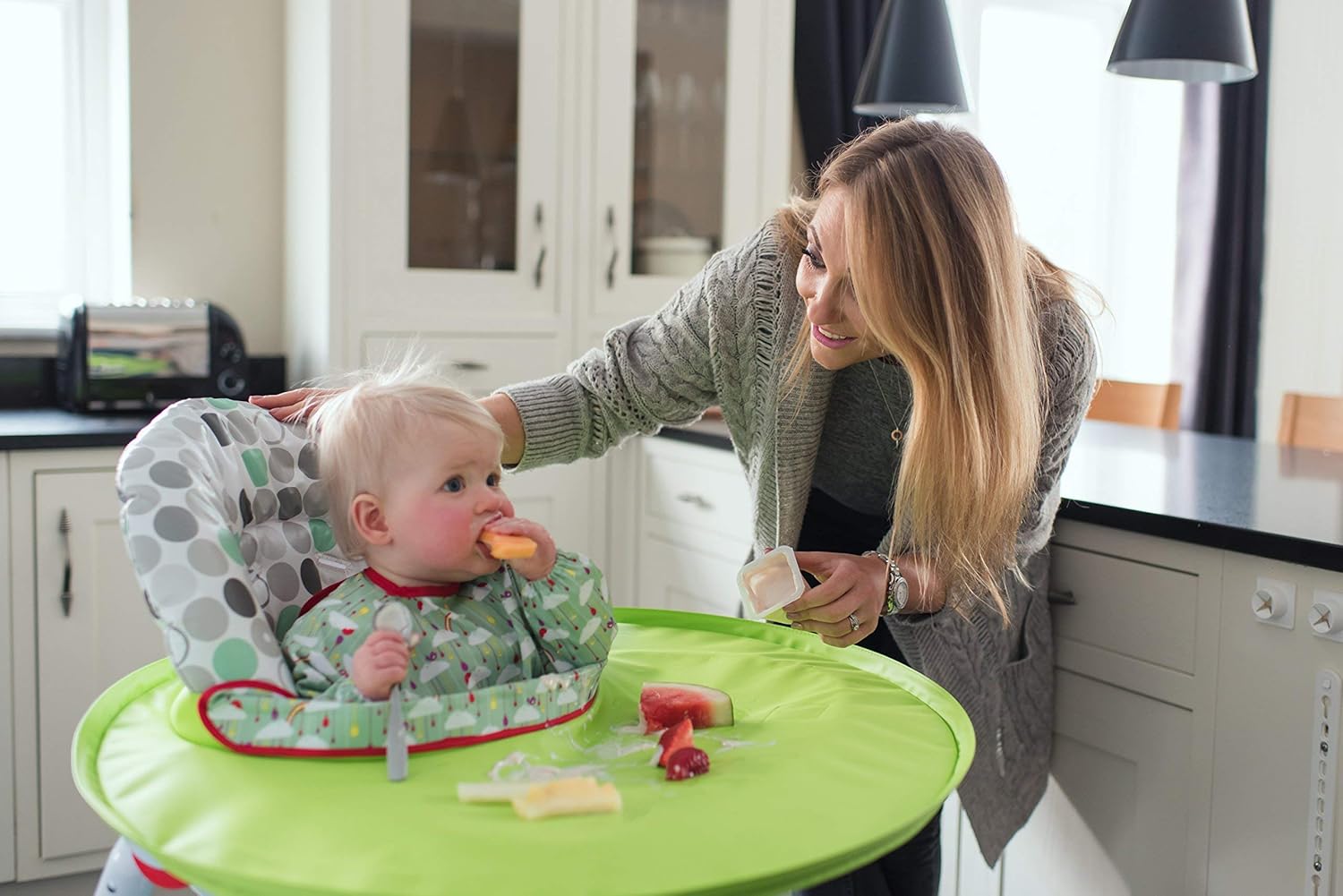 plastic backed dribble bibs