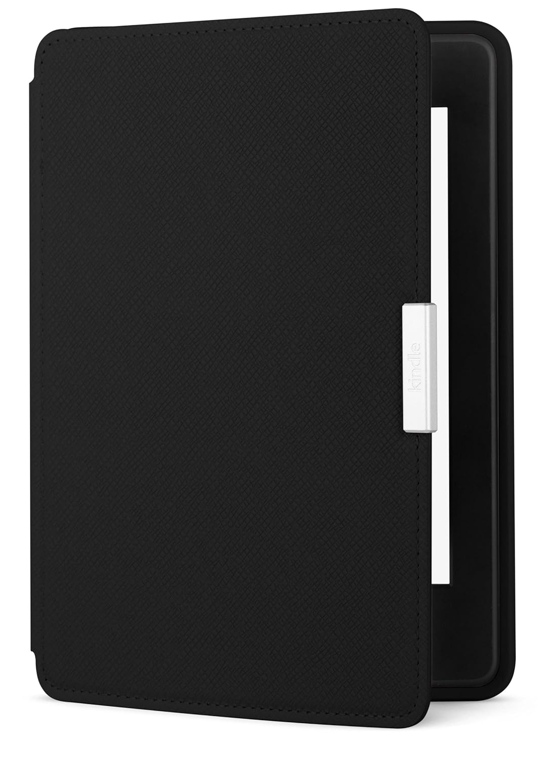 Amazon Funda de cuero para Kindle Paperwhite color negro ónix compatible con