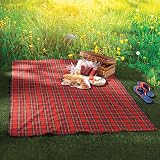 Coopers of Stortford Waterproof Tartan Picnic Blanket W150 x L180cm view 2