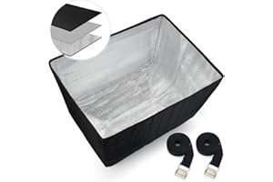 Winter Window Air Conditioner Cover Waterproof for Outside Unit, Luxiv Freeze Protection Cover for Outdoor Window AC Insulation with 3 Layers, Dust-Proof Waterproof AC Unit Defender