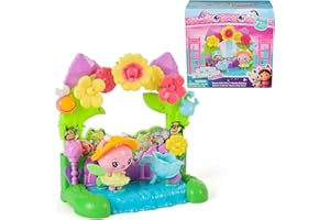 Gabby's Dollhouse: The Movie, Queen Kitty Fairy's Garden Balcony, with Toy Figure & Dollhouse Accessories, Kids Toys for Girls & Boys Ages 3 and Up