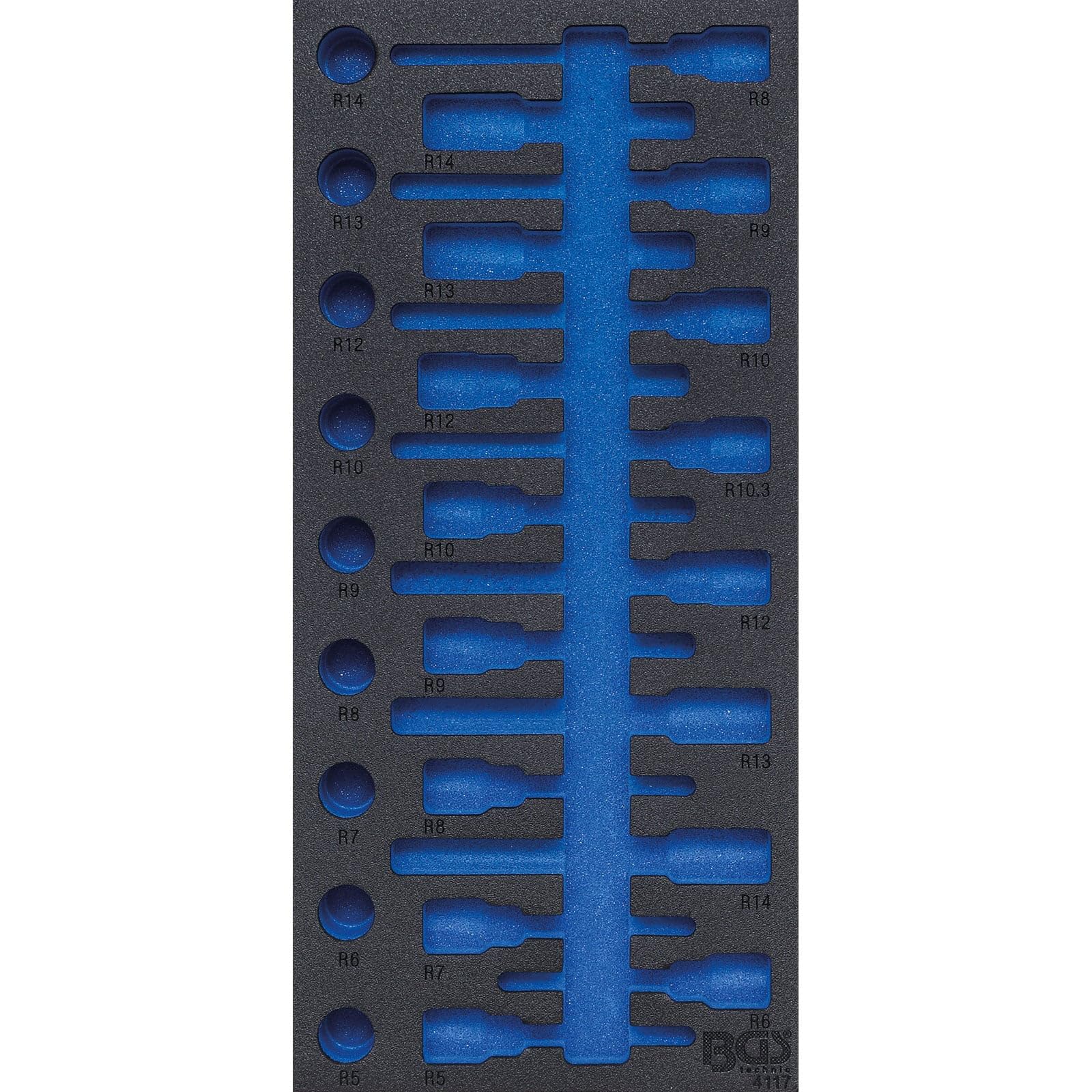 BGS 4117-1 | Tool Tray 1/3 | empty | for BGS 4117 — image 1