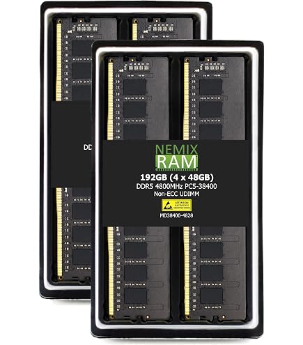 NEMIX RAM 256GB (8X32GB) DDR4 3200MHz PC4-25600 2Rx8 1.2V CL22 288