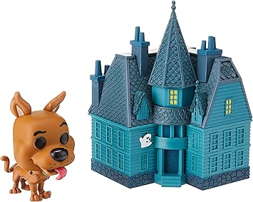 scooby doo haunted house playset