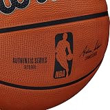 Wilson NBA Authentic Series Outdoor Basketball Size 7 Tackskin Brown view 7