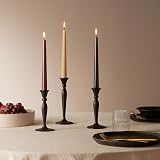 Bolsius Tapered Candles Dark Red 8-Pack 24.5 cm Unscented Vegan Wax view 4