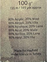 Sirdar Hayfield Spirit Chunky Casper 405 100g Wool-Acrylic Blend view 4