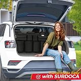 SURDOCA Hanging Trunk Organizer NEW MODEL Car Storage 6x6 Oxford 600D view 6
