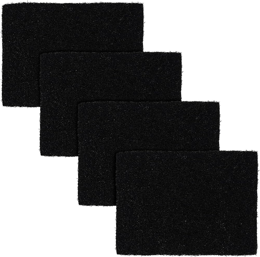 Ezebesta Compost Bin Carbon Odour Filters - Pack of 4 Replacement Pads