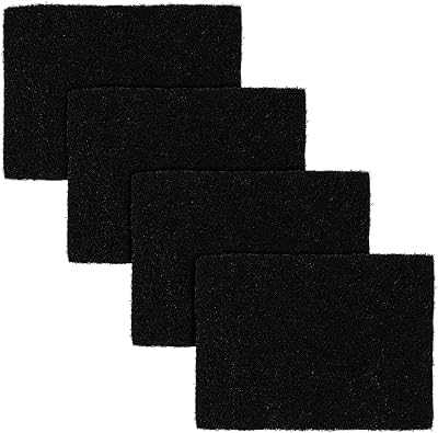 Ezebesta Compost Bin Carbon Odour Filters - Pack of 4 Replacement Pads