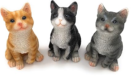 Gardens2you Trio De Figurines Chats Assis Realistes 12cm Un Chat Gris Un Chat Noir Et Un Chat Roux Par Lot Amazon Fr Jardin Gardens2you Trio De Figurines Chats Assis Realistes 12cm Un Chat Gris Un Chat Noir Et Un Chat Roux Par Lot Amazon Fr Jardin