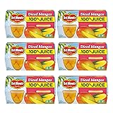Del Monte Diced Mangoes Fruit Cups, 4.4 Ounce
