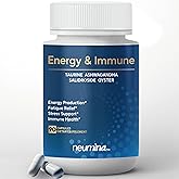 NEUMINA Men's Energy & Immune Complex, Energy Production, Fatigue Relief, Stress Support, Immune Health, Non-GMO, Made in USA, 90 Servings