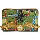 Loungefly Harry Potter Golden Snitch Zip Around Wallet Standard