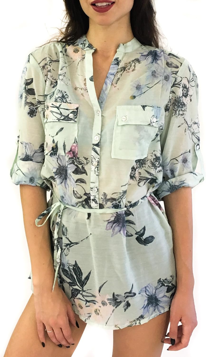 chicos wrap neck blouse