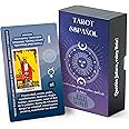 Witchy Cauldron Spanish Learning Tarot Card for Beginners with Meanings on Them - Training Beginner Cards for Tarot Learners Including Chakra, Planet, Zodiac, Element, Yes or No.