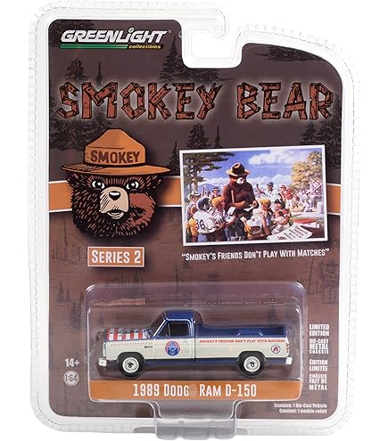 JADA 1980 シボレーブレーザー & スモーキーベアー・フィギア 1:24 Smokey Bear w/1980 Chevrolet Blazer -- JADA