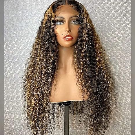Amazon Co Jp ウィッグヘアスタイリング Wigs Ombreブロンドハイライト13 4 Hd透明レース前頭髪のウィッグ1b 27色 のブラジルレミーバージン髪の目に見えないgethers Closureレースのwigが女性のための赤ちゃんの髪を予め隠された Color 150 Density Size 24