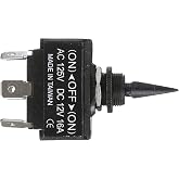 Seachoice 3-Position Toggle Switch, Momentary On/Off/Momentary On