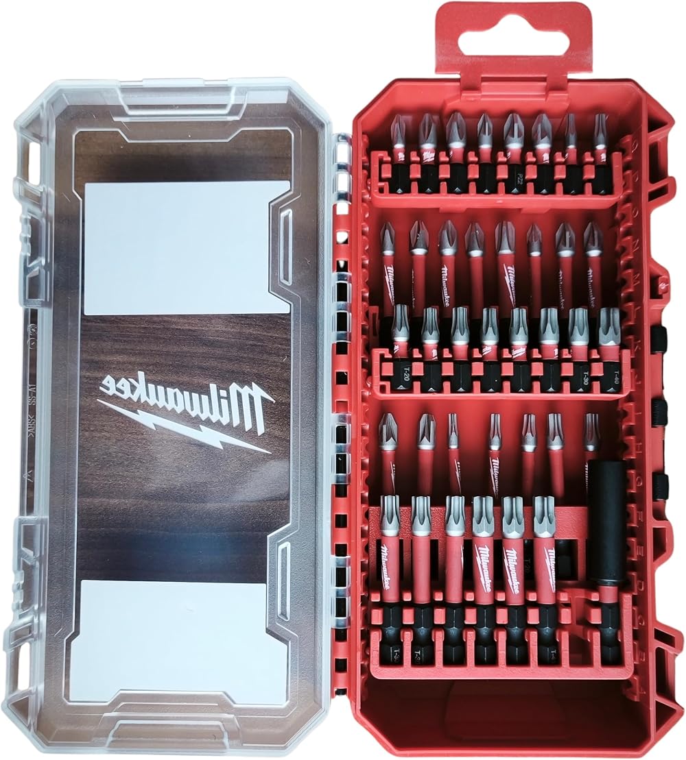 Milwaukee Shockwave Bit Set 38-Piece New Box Variety Pack