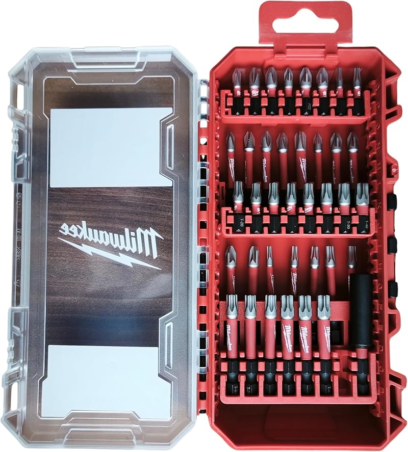 Milwaukee Shockwave Bit Set 38-Piece New Box Variety Pack