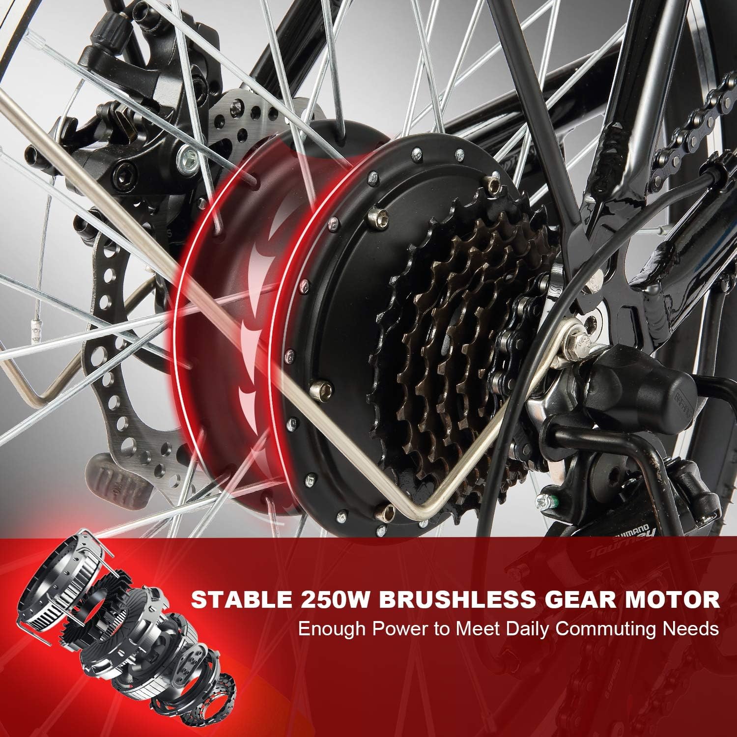 ancheer 20 inch electric bike