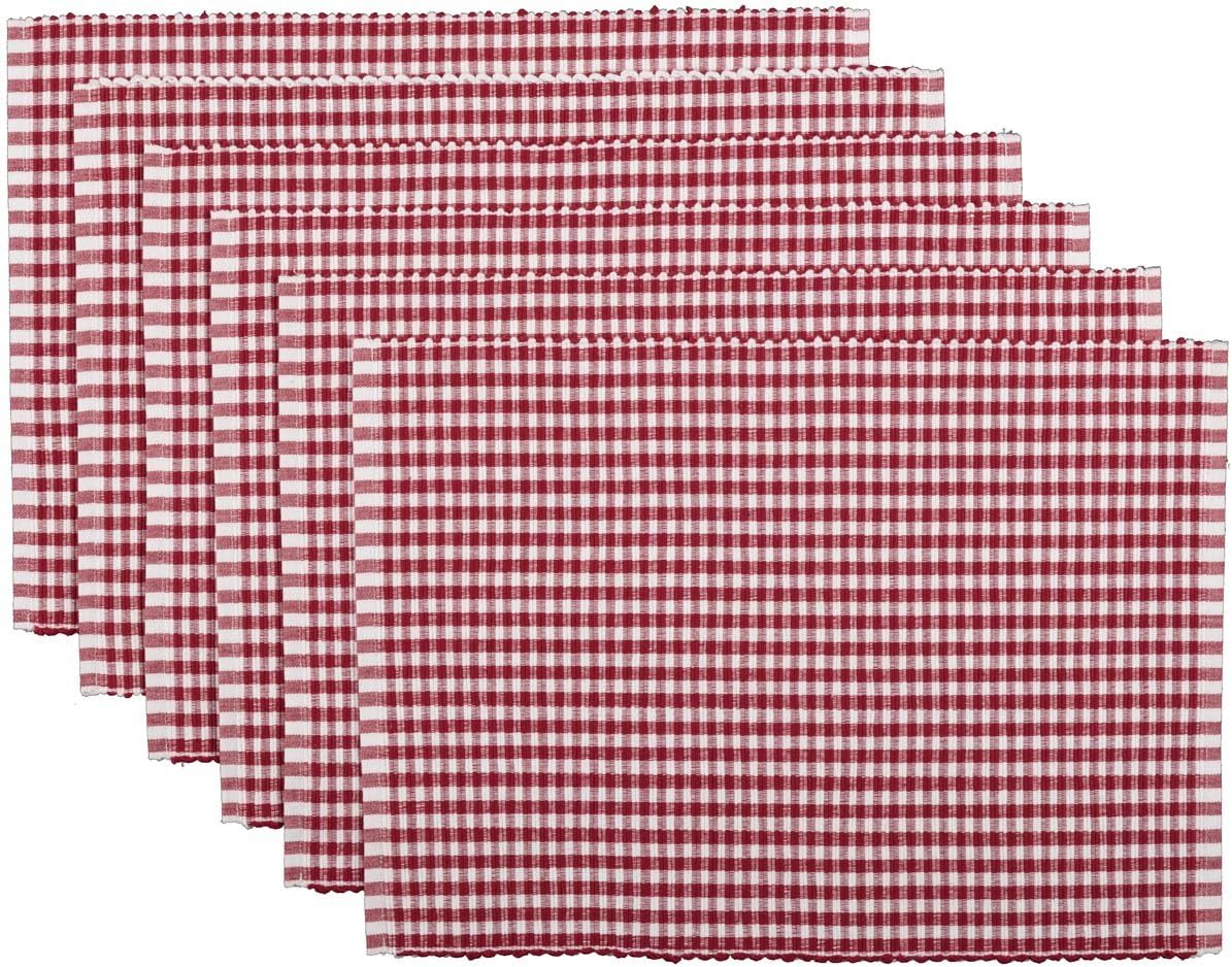 Best Table Runner And Napkins Set Apple Red