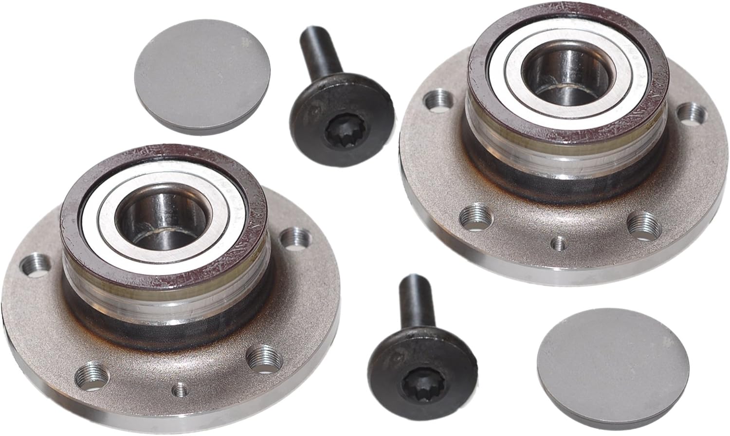 2x Radlagersatz Hinten Für VW Golf 3 - Komplettset Mit Zubehör