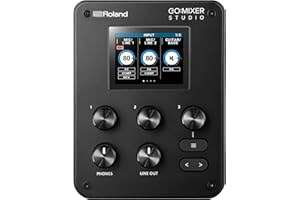 Roland GO:MIXER STUDIO | Portable Multi-Channel Mixer & Audio Interface | Perfect for Content Creators & Musicians | Studio-G