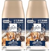 Glade Automatic Spray Air Freshener Refill, Pet Fresh Scent, 2 Count | 6.2 oz Each, Home and Bathroom Use, Fits Glade Automatic Spray Holder, Adjustable Timed Fraegrance Release, Odor Fighting
