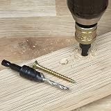 Trend Snappy Countersink Drill Set 5pc No4-No12 Gauge Quick Release Pilot Holes view 3