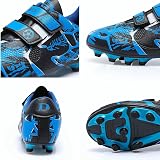 Hanani Boys Girls Football Boots FG/AG Soccer Shoes Blue view 4