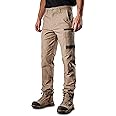 FXD Men's WP.3 Stretch Work Pant, 30W X 32L, Khaki