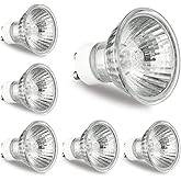 GODONLIF Candle Warmer Lamp Bulb GU10 Halogen Bulb 120V 50W, GU10+C, MR16 | Dimmable Candle Warmer Bulb 2700K Warm White, Halogen Light Bulbs for Track and Range Hood, 6000+Hours Long-Lasting