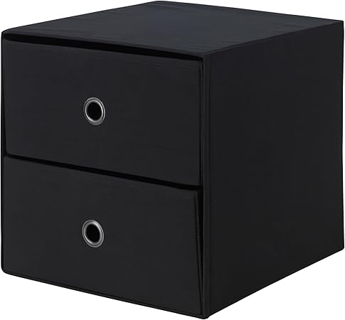 Ikea Flarra Mini Chest With 2 Drawers 33x38 Cm Black Amazon Co