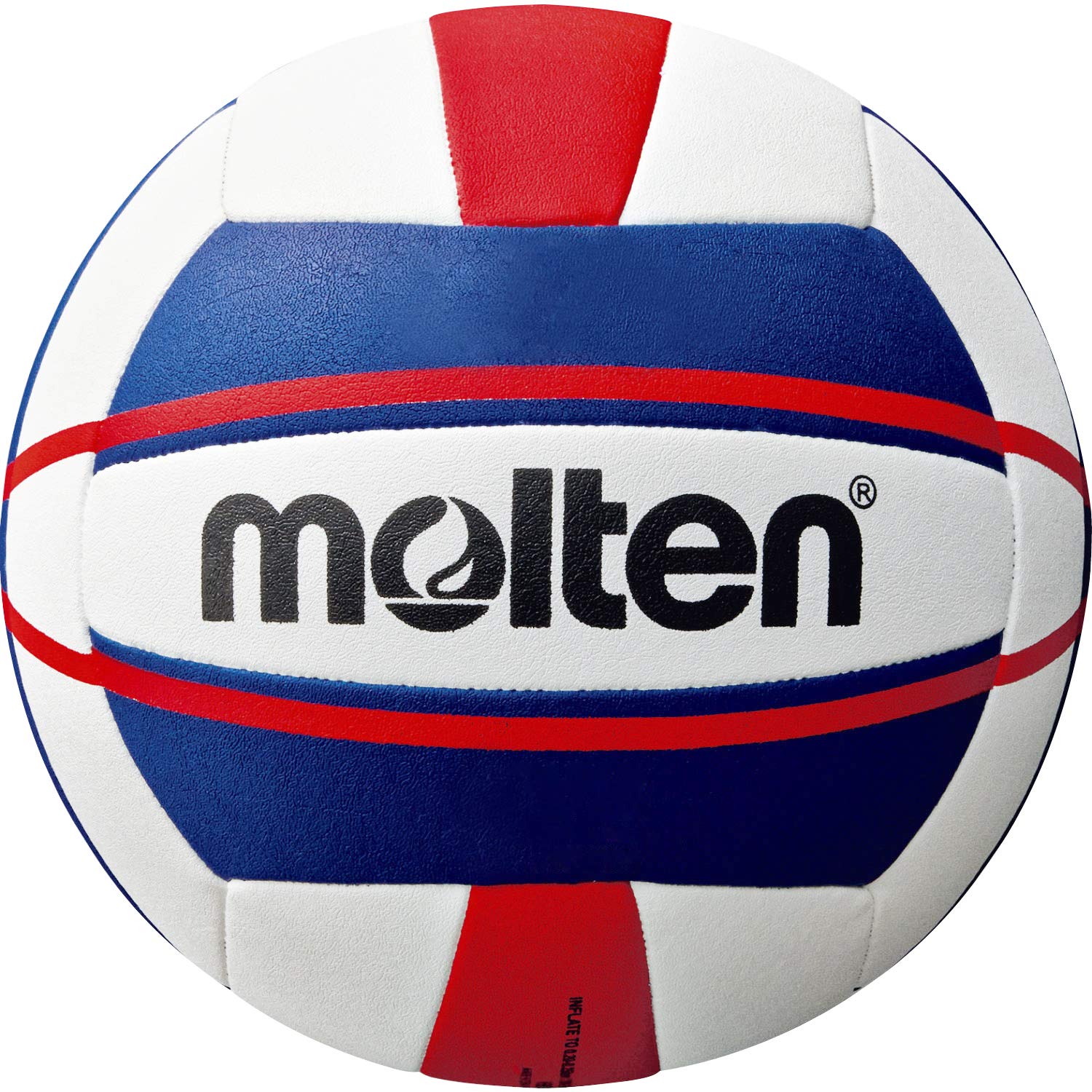 Molten VB1500 Beach Volleyball White/Blue/Red 5