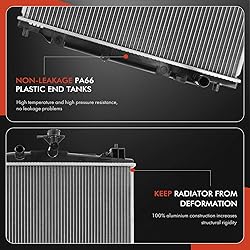 A-Premium Engine Coolant Radiator Assembly
