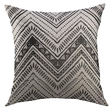 Amazon Com Mugod Pillow Cases African Pattern Zigzag Stripe Line
