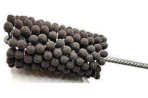 Pro-Graad TwistFlex Cylinder Hone | 2-1/4" 240AO for Brake Cylinders, Valve Guides, Hydraulics, 2.25" Diameter for Hole Diameters 2.13"- 2.26" | Aluminum Oxide 240 Grit | 1/4" Shank | 8.27" Length