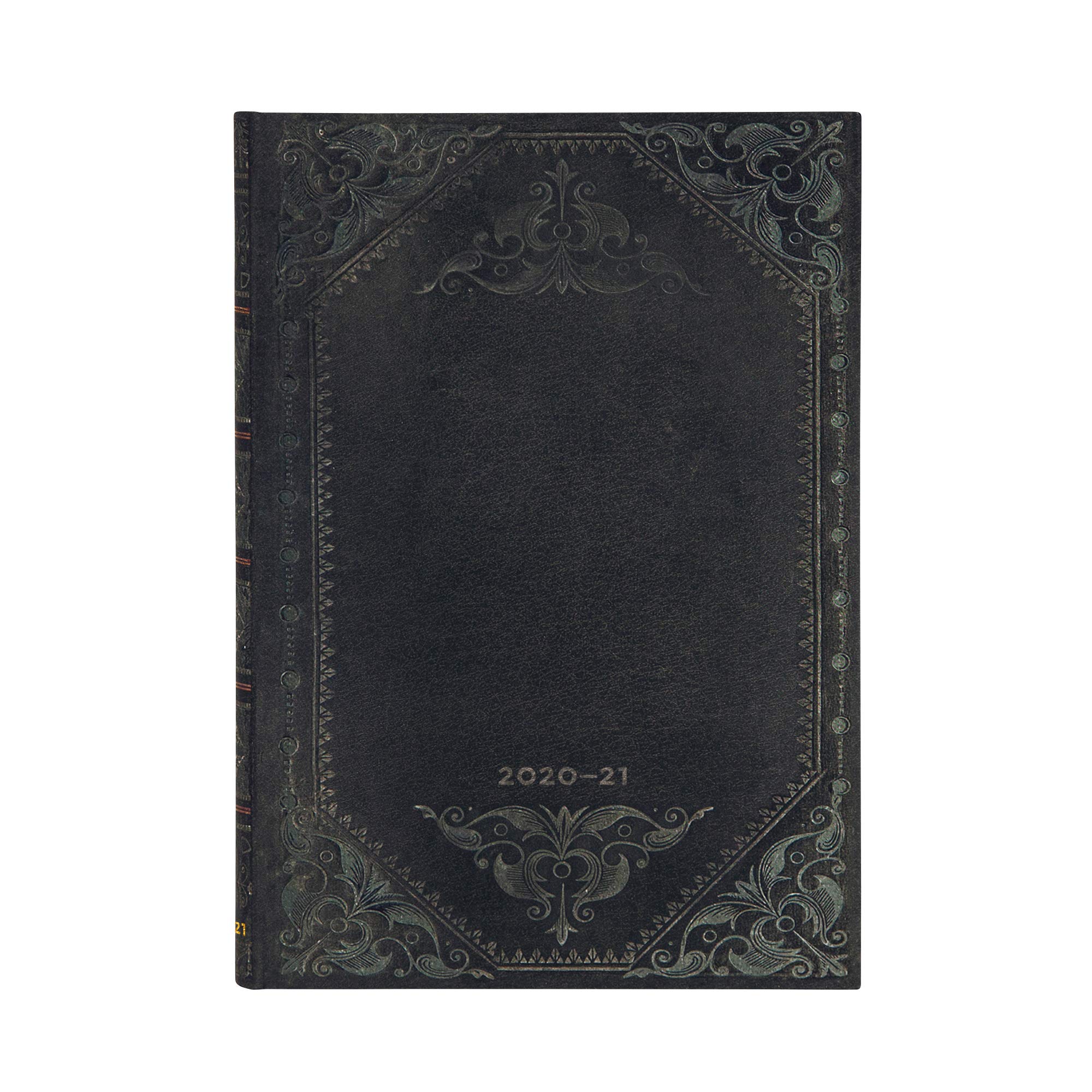 Paperblanks 18 Month Diaries 2020-2021 Midnight Rebel Bold | Horizontal | Midi (130 × 180 mm)