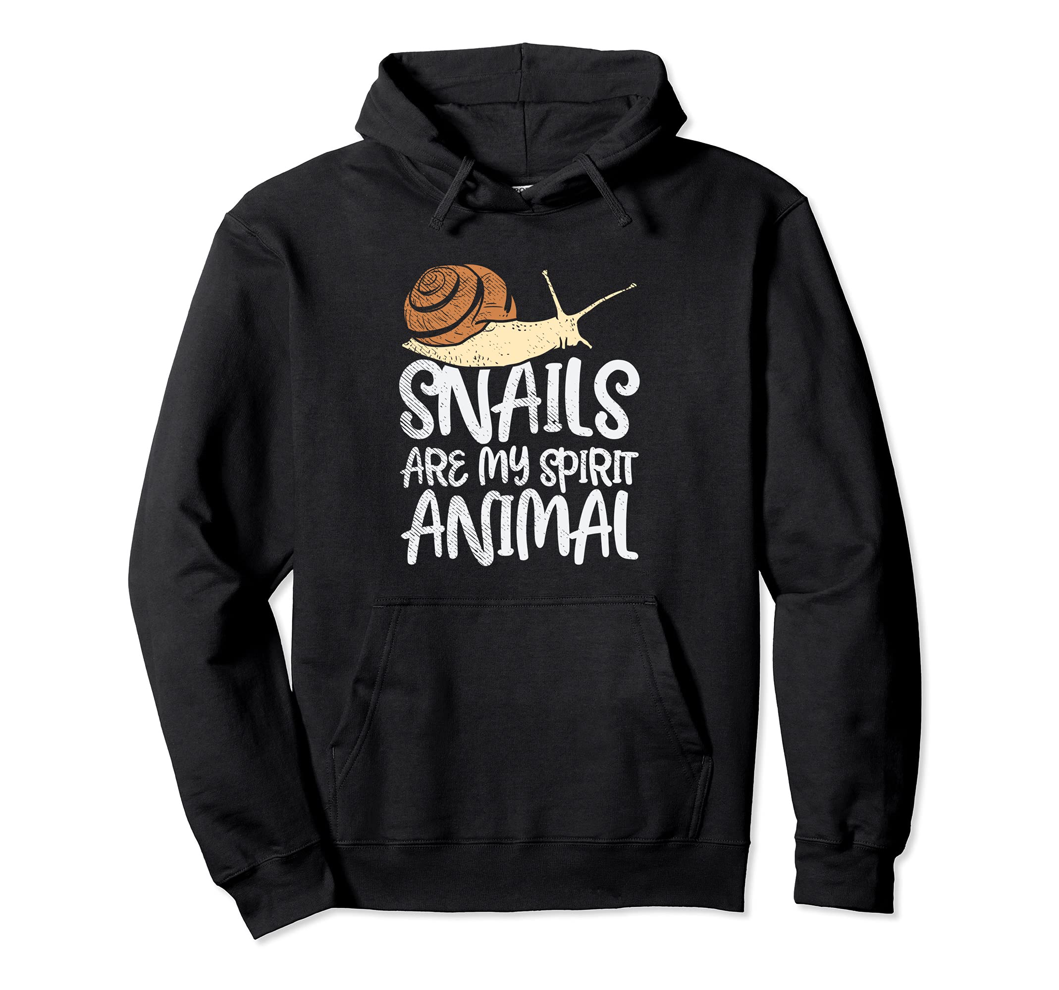 Roman Vineyard Garden Snail | I love Snails Spirit Animal Pullover Hoodie